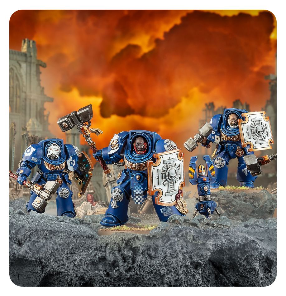Games Workshop 48-34-25 - Warhammer 40,000 - Space Marines: Terminator Assault Squad (2025)