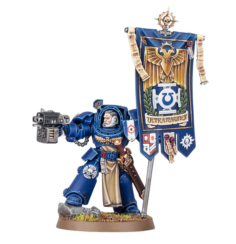 Games Workshop 48-104 - Warhammer 40,000 - Space Marines: Ancient in Terminator Armour