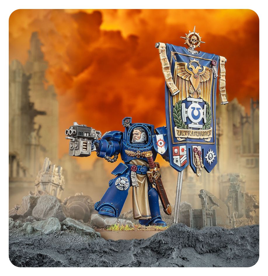 Games Workshop 48-104 - Warhammer 40,000 - Space Marines: Ancient in Terminator Armour