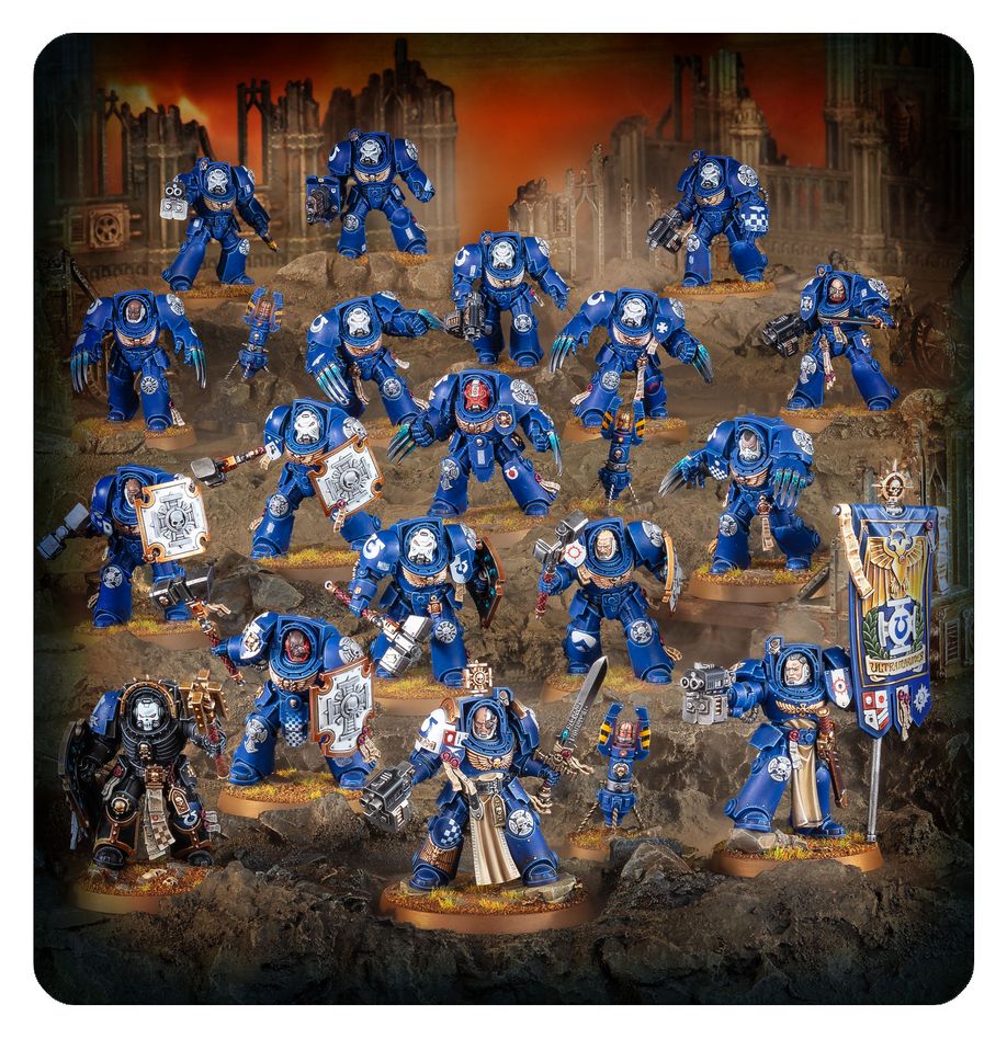 Games Workshop 48-103 - Warhammer 40,000 - Space Marines: Crux Terminatus Battleforce