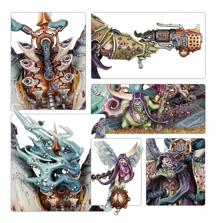 Games Workshop 43-49 - Warhammer 40,000 - Death Guard: Mortarion, Daemon Primarch of Nurgle