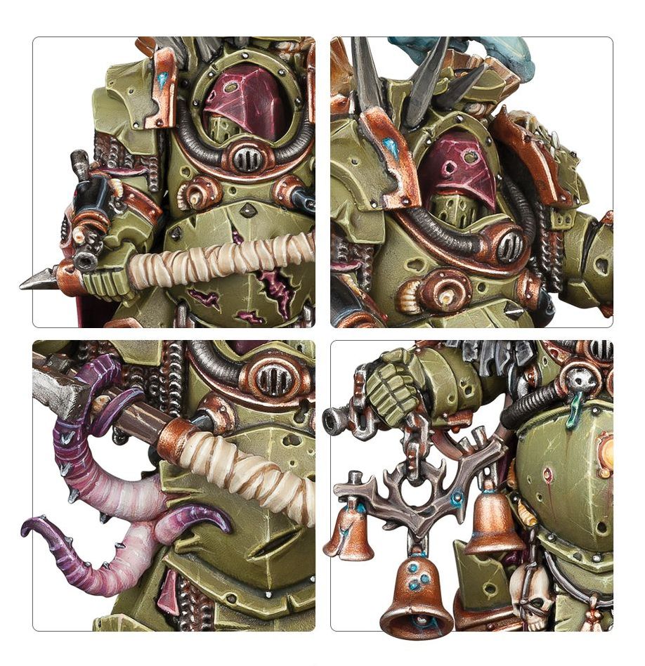 Games Workshop 43-50 - Warhammer 40,000 - Death Guard: Deathshroud Bodyguard