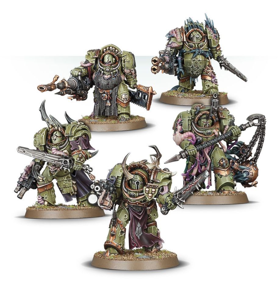 Games Workshop 43-51 - Warhammer 40,000 - Death Guard: Blightlord Terminators