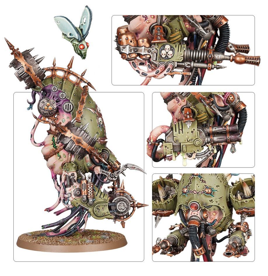 Games Workshop 43-54 - Warhammer 40,000 - Death Guard: Foetid Bloat-Drone