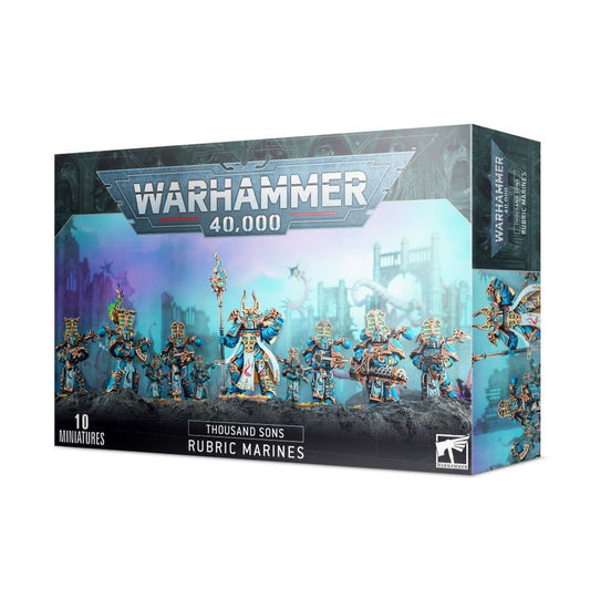 Games Workshop 43-35 - Warhammer 40,000 - Thousand Sons: Rubric Marines - MrMuffin'sTrains