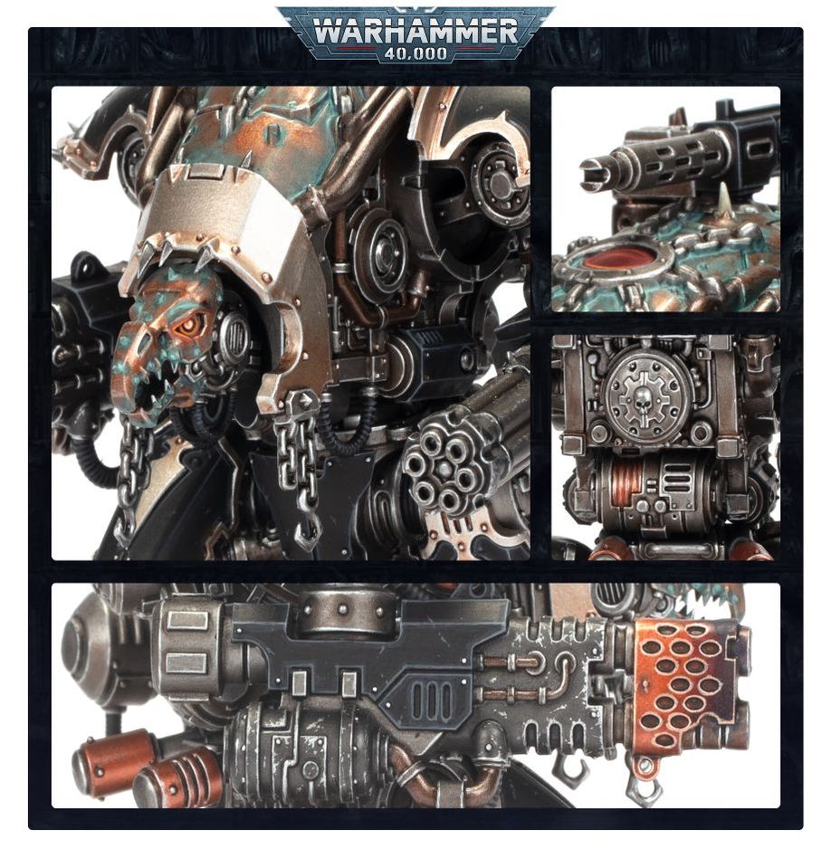 Games Workshop 43-64 - Warhammer 40,000 - Chaos Knights: Wardogs