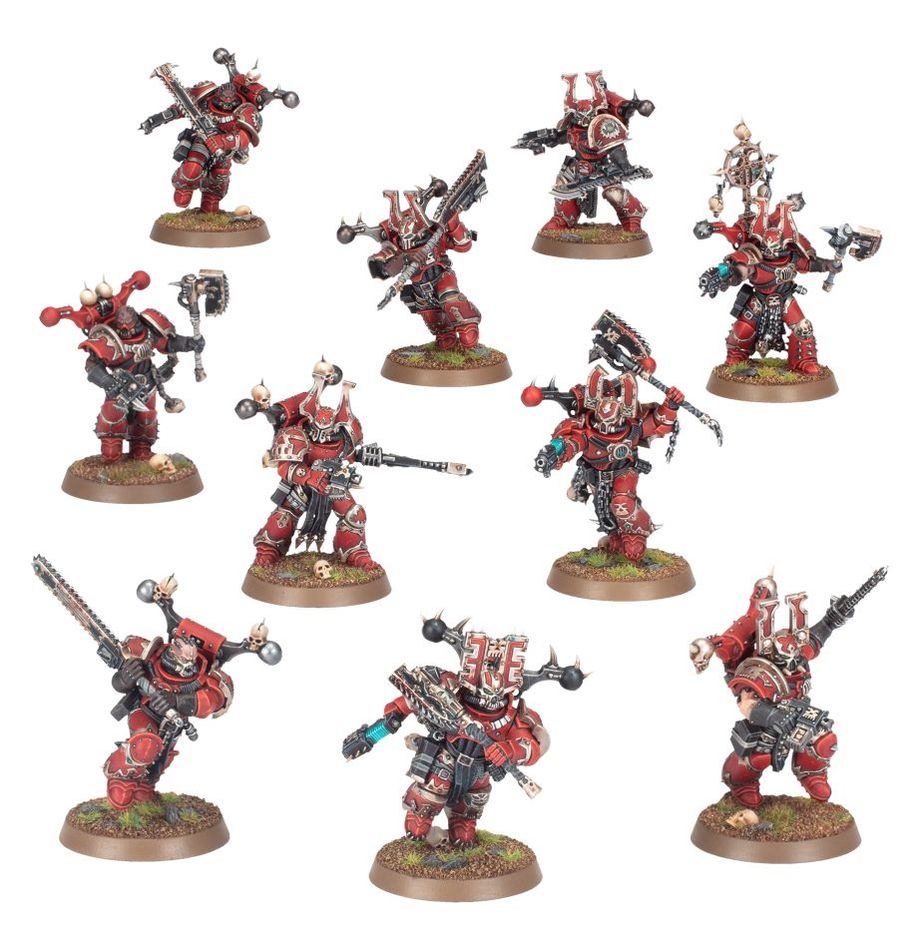 Games Workshop 43-10 - World Eaters: Khorne Berserkers