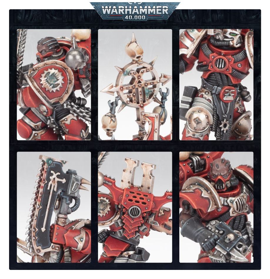 Games Workshop 43-71 - Warhammer 40,000 - World Eaters: Combat Patrol