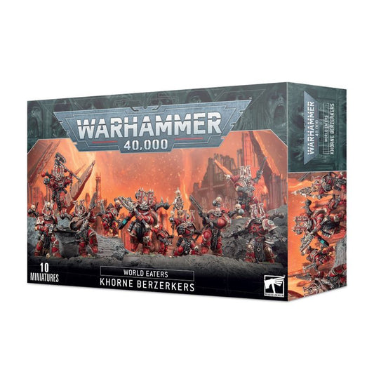 Games Workshop 43-10 - Warhammer 40,000 - World Eaters: Khorne Berserkers - MrMuffin'sTrains