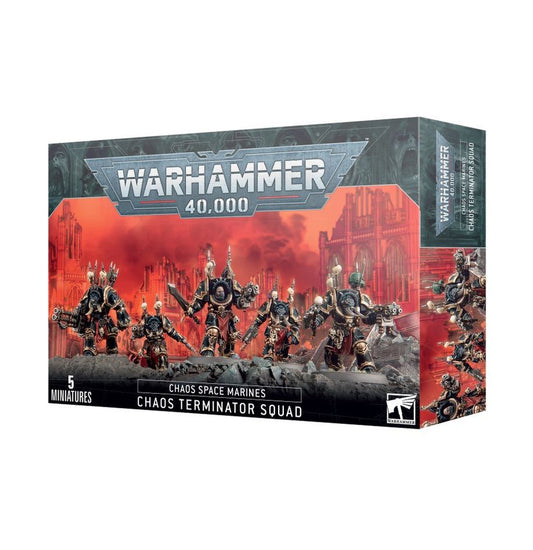 Games Workshop 43-19 - Warhammer 40,000 - Chaos Space Marines: Terminators - MrMuffin'sTrains