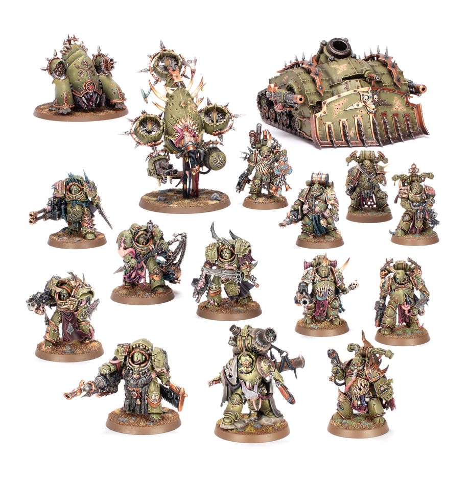 Games Workshop 42-15 - Warhammer 40,000 - Death Guard: Poxwrought Vector