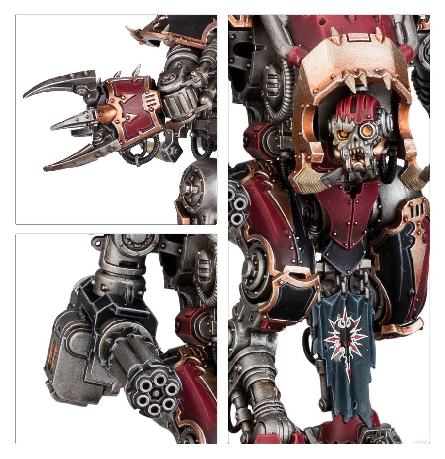 Games Workshop 43-104 - Warhammer 40,000 - Chaos Knights: Houndpack Lance
