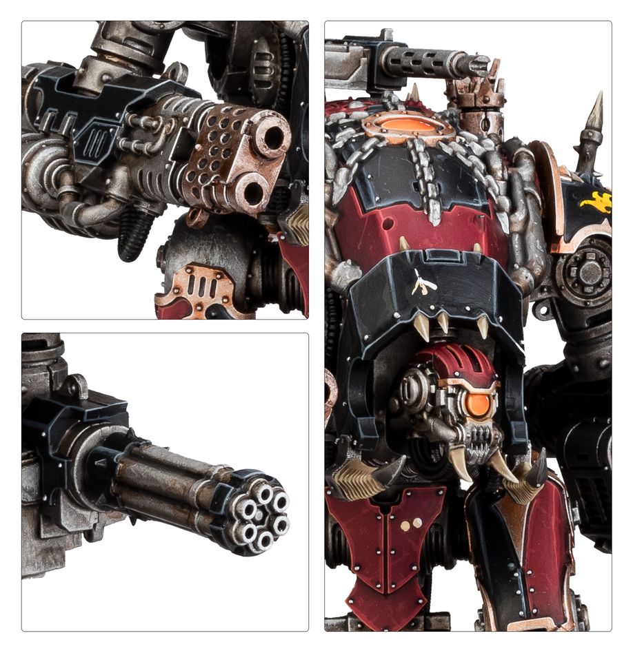 Games Workshop 43-104 - Warhammer 40,000 - Chaos Knights: Houndpack Lance