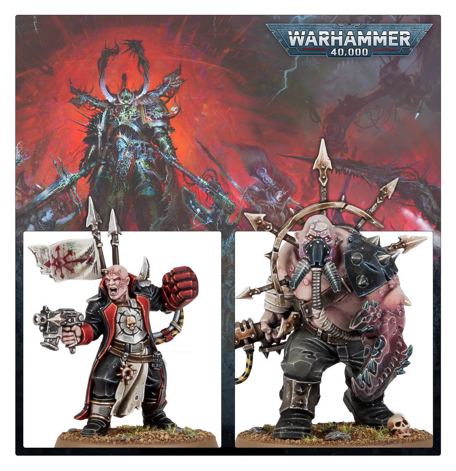 Games Workshop 43-106 - Warhammer 40,000 - Chaos Space Marines: Traitor Enforcer