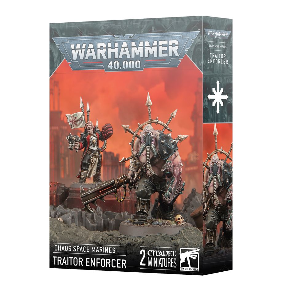 Games Workshop 43-106 - Warhammer 40,000 - Chaos Space Marines: Traitor Enforcer