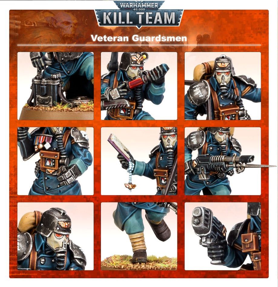 Games Workshop 102-87 - Kill Team: Veteran Guardsmen