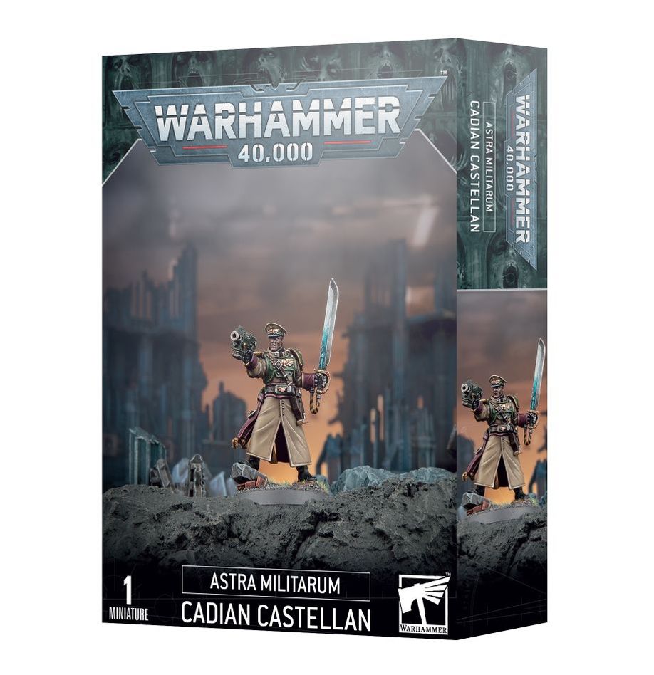 Games Workshop 47-34 - Warhammer 40,000 - Astra Militarum: Cadian Castellan