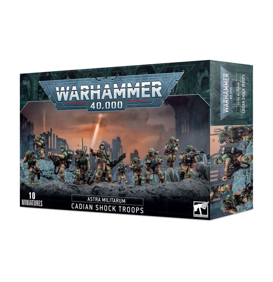 Games Workshop 47-33 - Warhammer 40,000 - Astra Militarum: Cadian Shock Troops