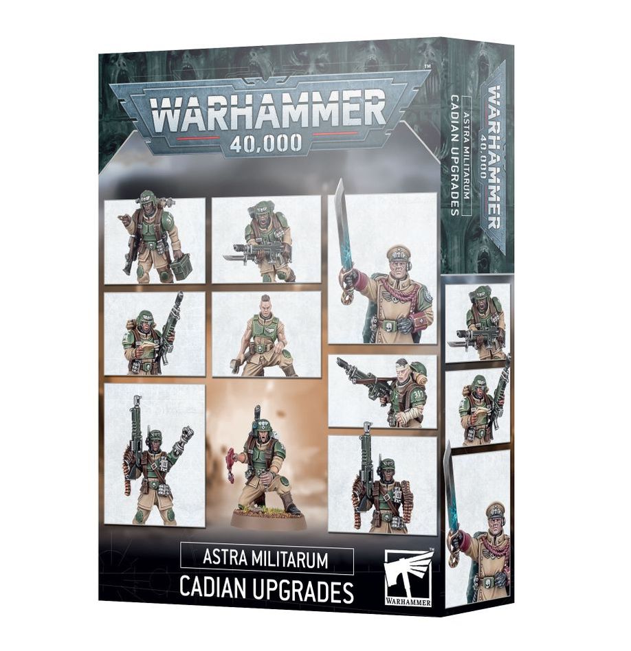 Games Workshop 47-40 - Warhammer 40,000 - Astra Militarum: Cadian Upgrades