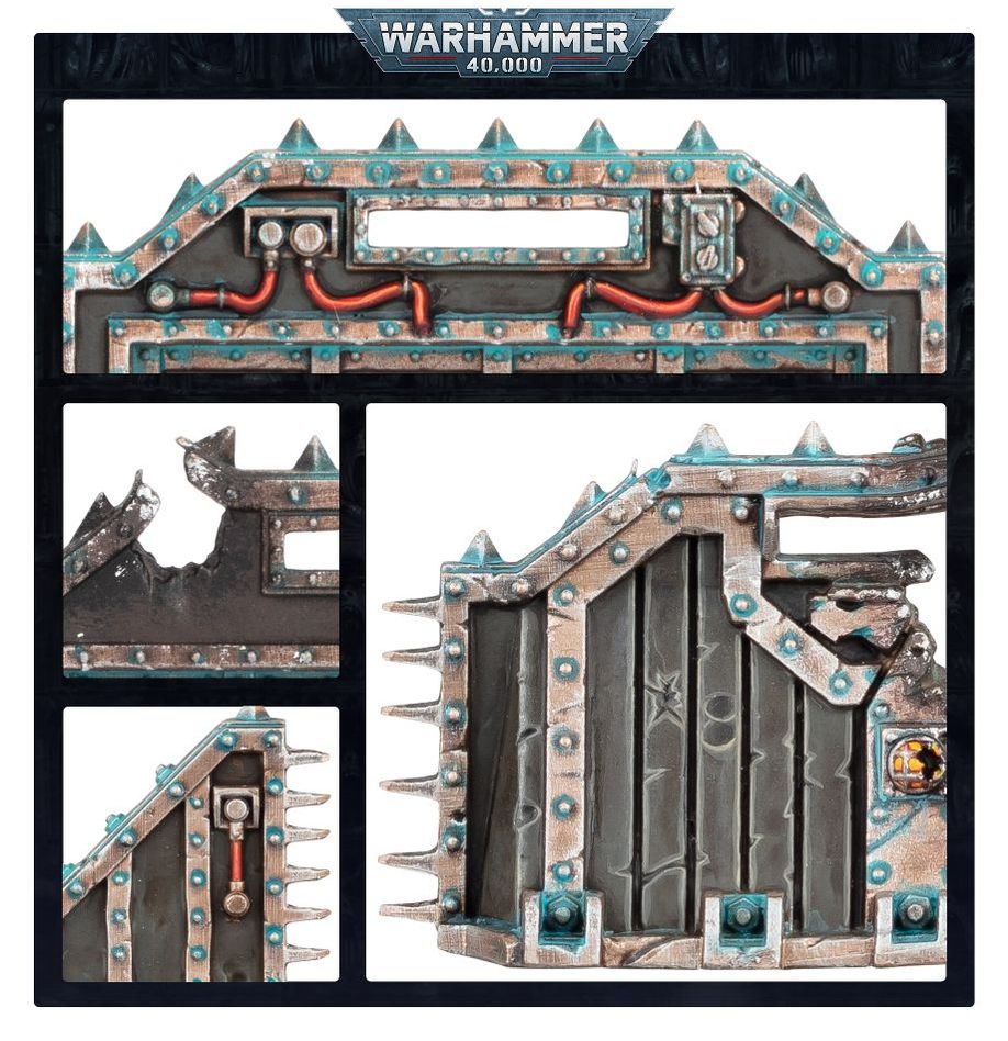 Games Workshop 47-69 - Warhammer 40,000 - Astra Militarum: Aegis Defence Line