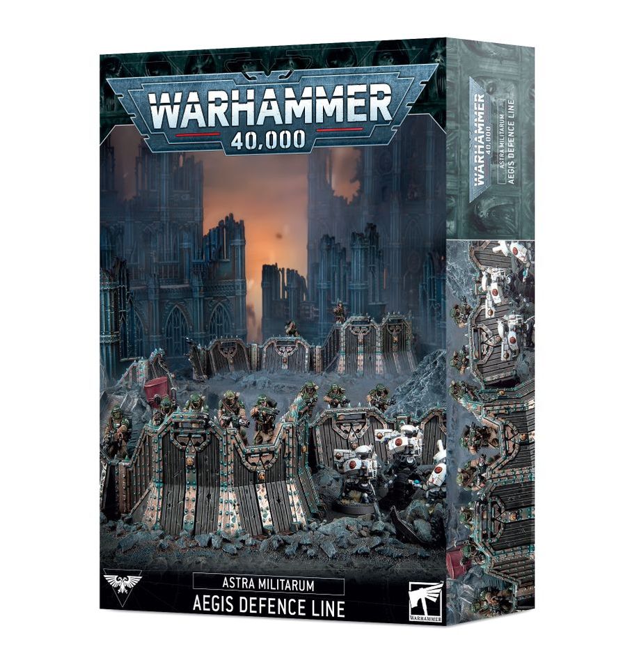 Games Workshop 47-69 - Warhammer 40,000 - Astra Militarum: Aegis Defence Line