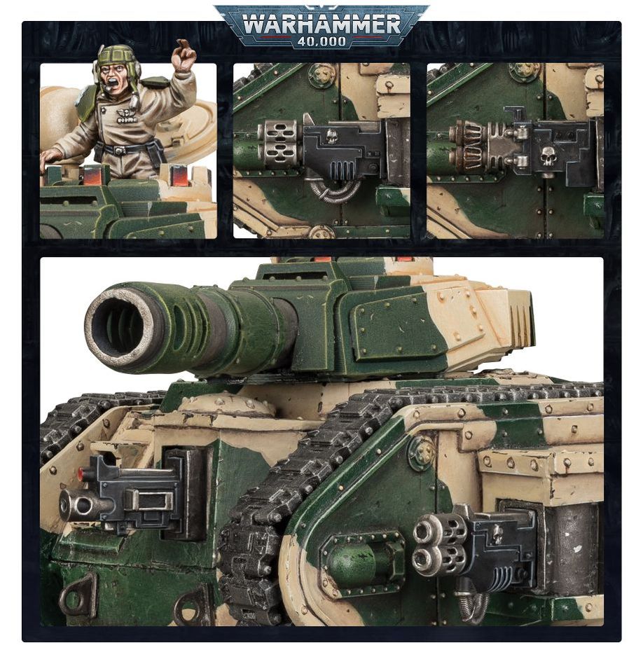 Games Workshop 47-06 - Warhammer 40,000 - Astra Militarum: Leman Russ Battle Tank