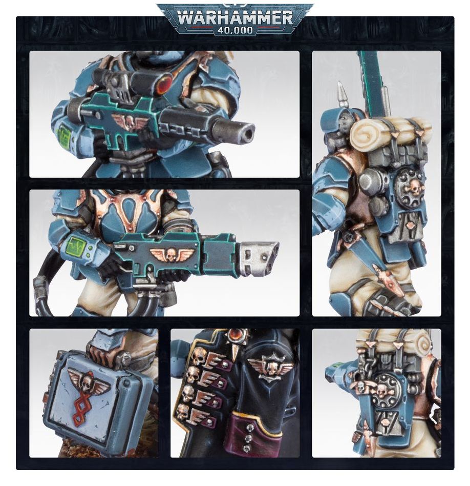 Games Workshop 47-15 - Warhammer 40,000 - Astra Militarum: Tempestus Scions