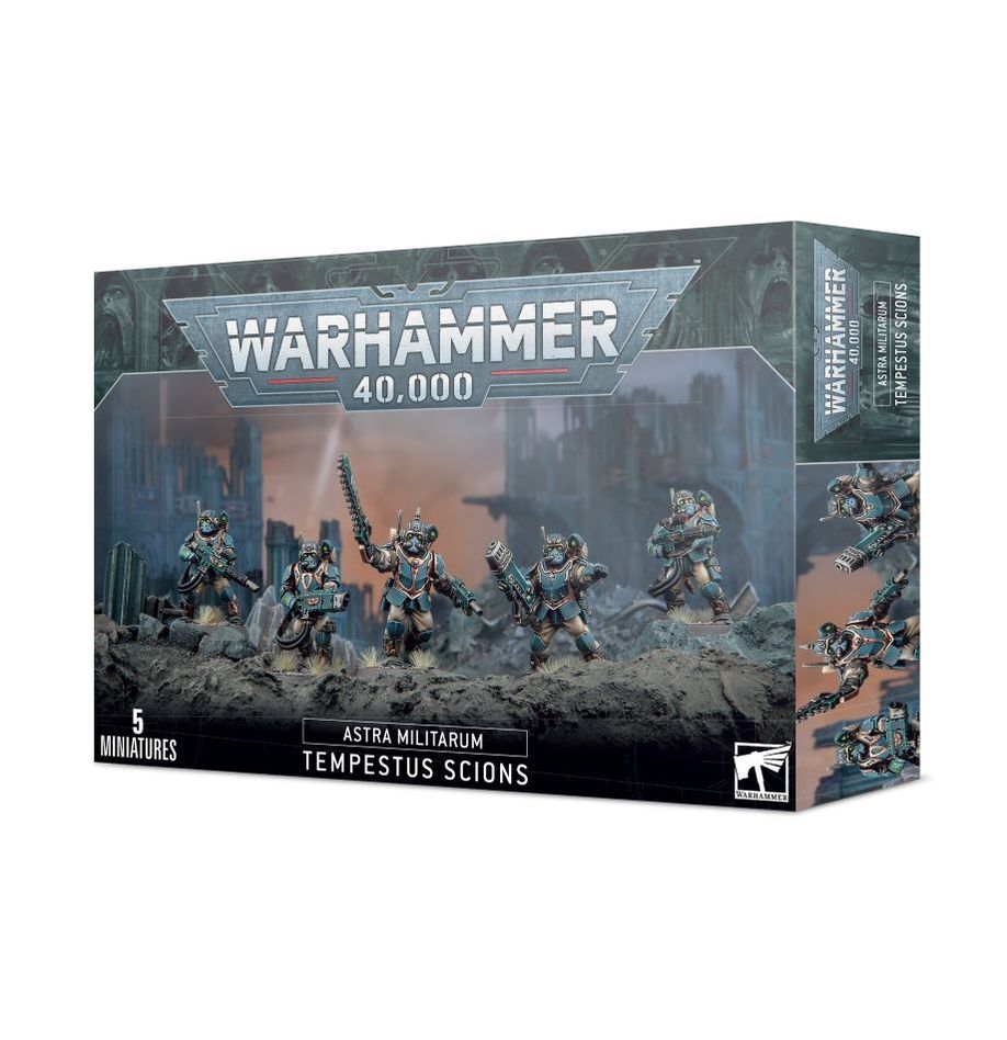 Games Workshop 47-15 - Warhammer 40,000 - Astra Militarum: Tempestus Scions - MrMuffin'sTrains