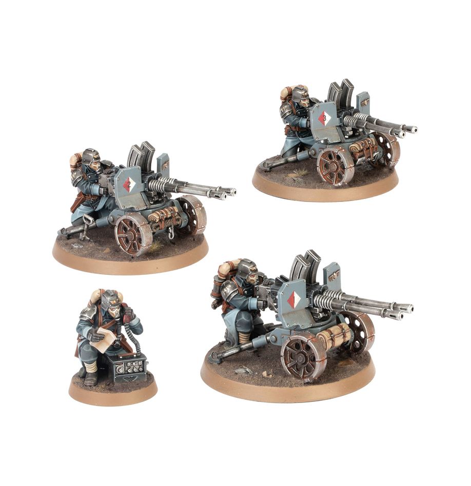 Games Workshop 47-73 - Warhammer 40,000 - Astra Militarum: Krieg Heavy Weapons Squad