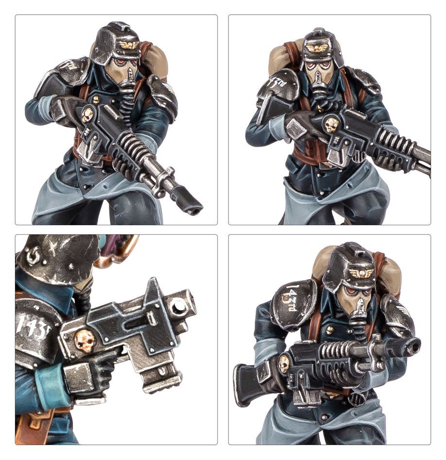 Games Workshop 73-472 - Warhammer 40,000 - Astra Militarum: Death Korps of Krieg Combat Patrol