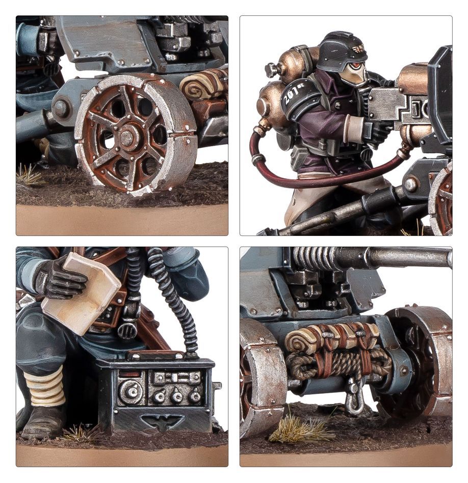 Games Workshop 73-472 - Warhammer 40,000 - Astra Militarum: Death Korps of Krieg Combat Patrol