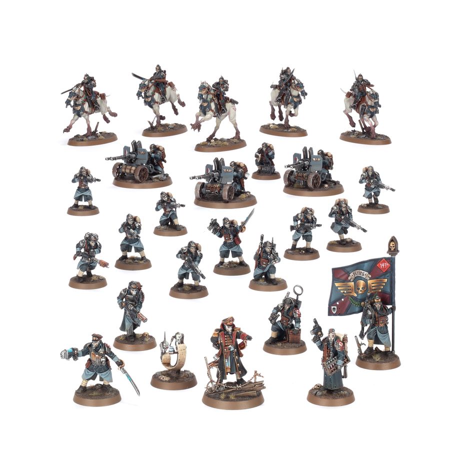 Games Workshop 73-472 - Warhammer 40,000 - Astra Militarum: Death Korps of Krieg Combat Patrol