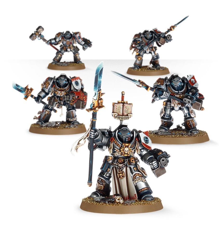 Games Workshop 57-09 - Warhammer 40,000 - Grey Knights: Brotherhood Terminator Squad