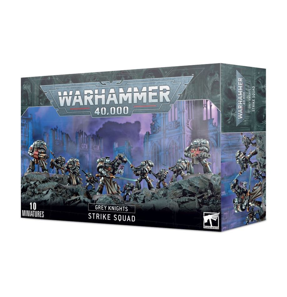 Games Workshop 57-08 - Warhammer 40,000 - Grey Knights: Strike Squad