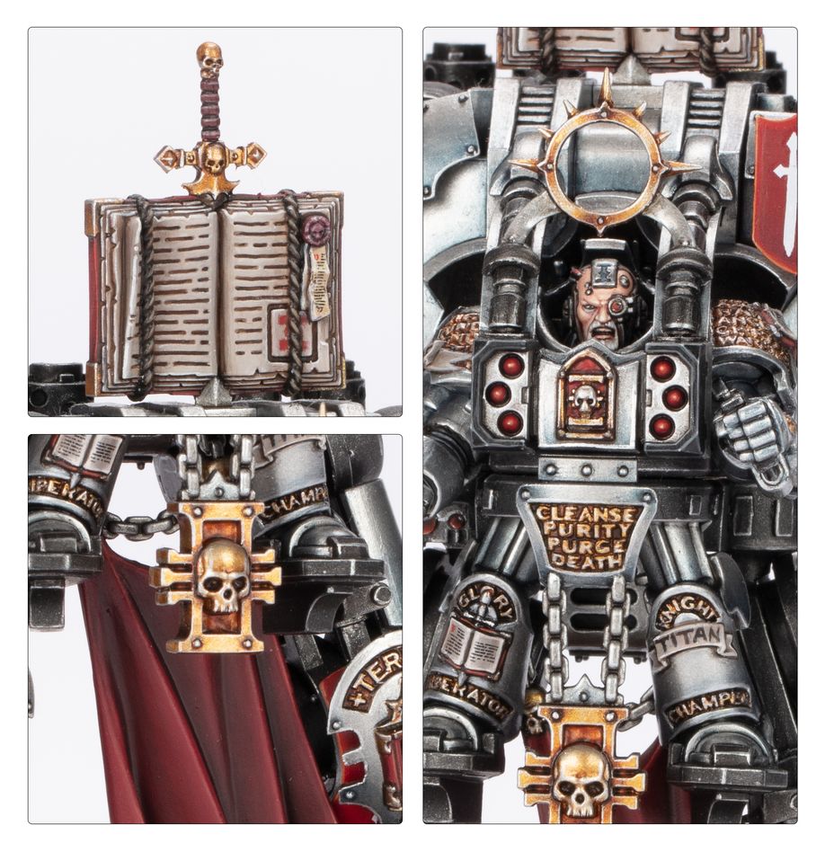 Games Workshop 57-05 - Warhammer 40,000 - Grey Knights: Grandmaster in Nemesis Dreadknight