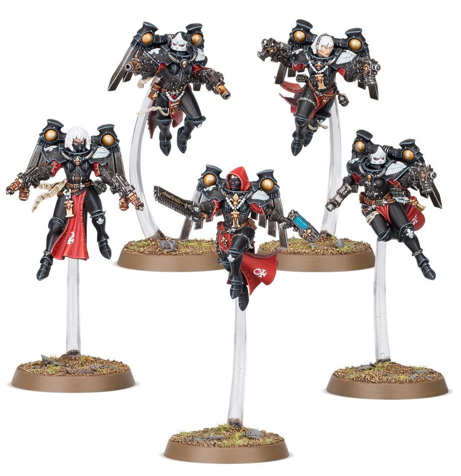 Games Workshop 52-27 - Warhammer 40,000 - Adepta Sororitas: Seraphim Squad