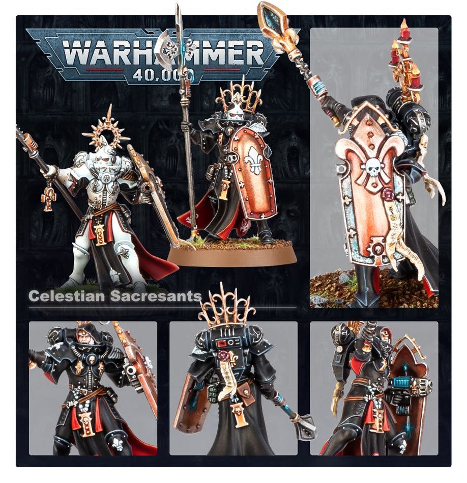 Games Workshop 52-35 - Warhammer 40,000 - Adepta Sororitas: Celestian Sacresants
