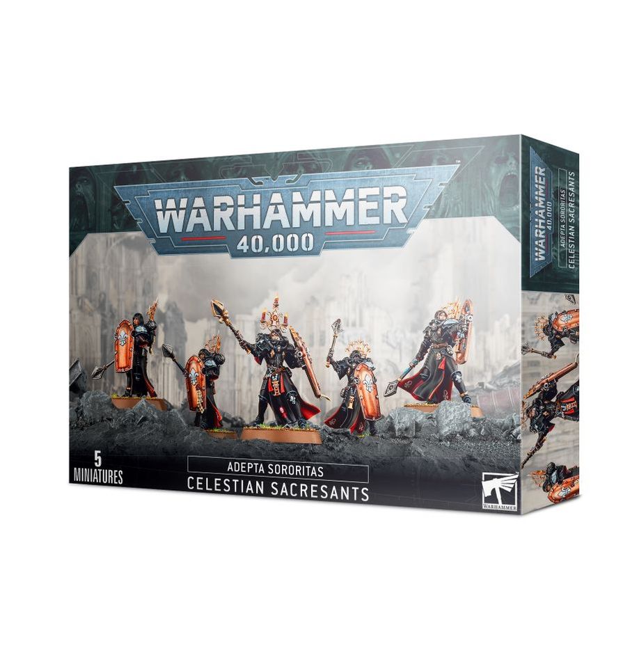 Games Workshop 52-35 - Warhammer 40,000 - Adepta Sororitas: Celestian Sacresants