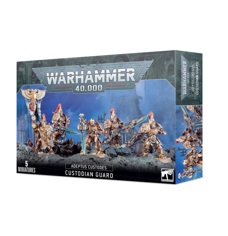 Games Workshop 01-07 - Warhammer 40,000: Adeptus Custodes: Custodian Guard Squad