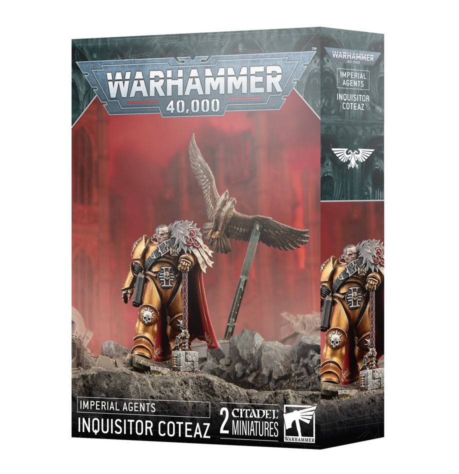 Games Workshop 57-50 - Warhammer 40,000 - Imperial Agents: Inquisitor Coteaz and the Glodovan Eagle