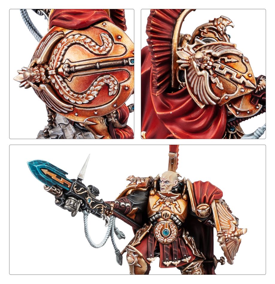 Games Workshop 01-21 - Warhammer 40,000 - Adeptus Custodes: Shield Captain