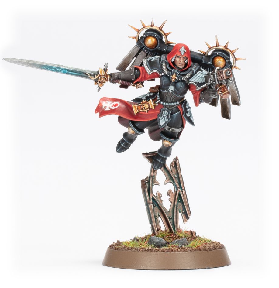 Games Workshop 52-61 - Warhammer 40,000 - Adepta Sororitas: Canoness with Jump Pack