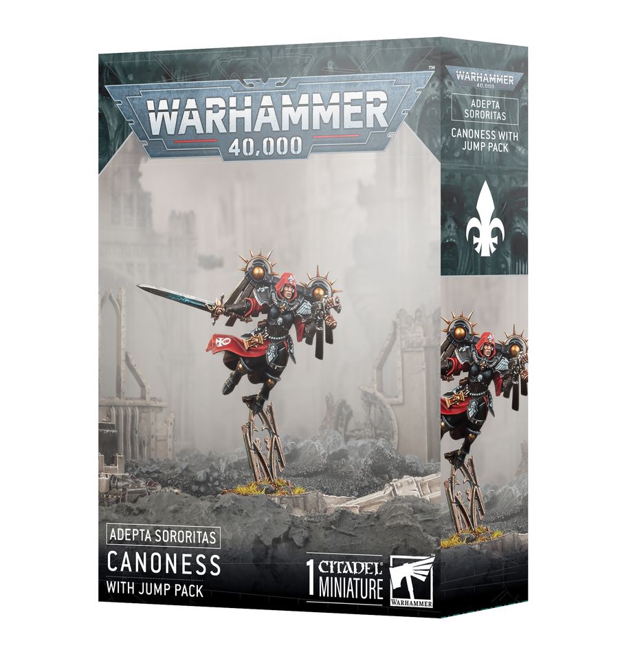 Games Workshop 52-61 - Warhammer 40,000 - Adepta Sororitas: Canoness with Jump Pack