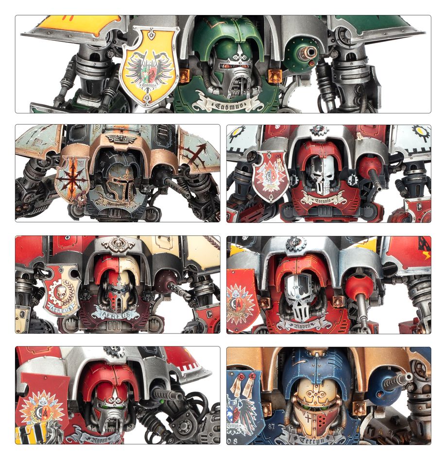 Games Workshop 54-22 - Warhammer 40,000 - Imperial Knights: Knight Questoris (2025)