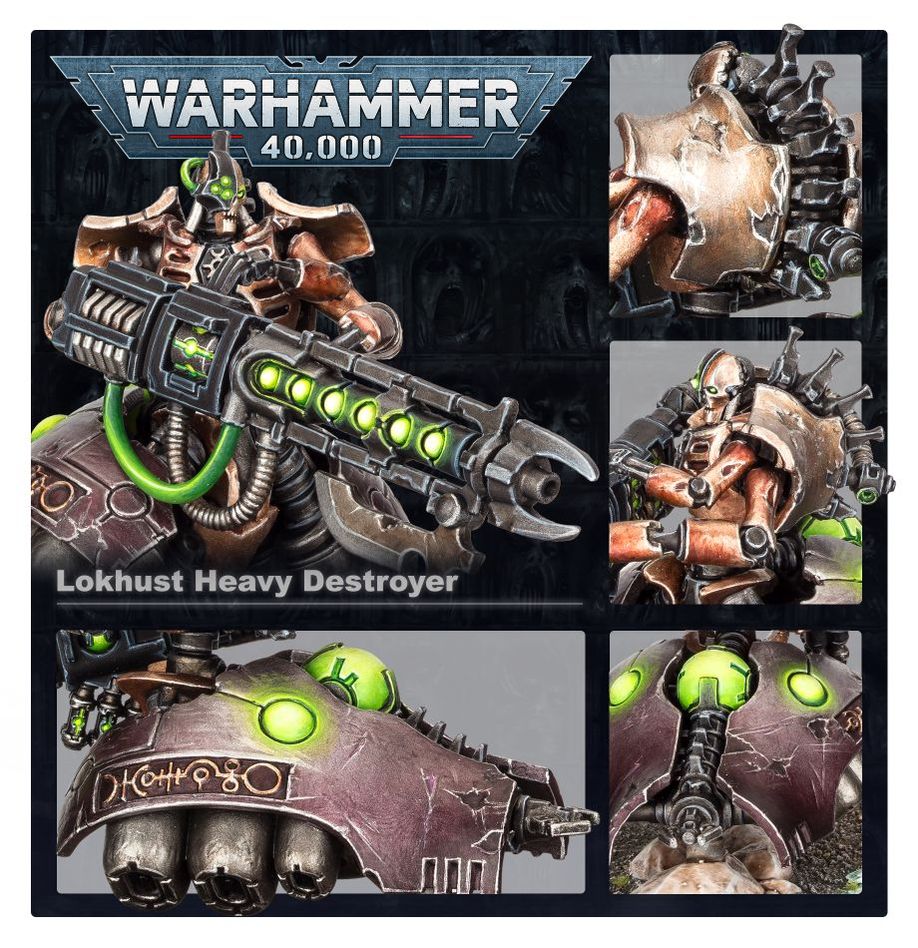 Games Workshop 49-28 - Warhammer 40,000 - Necrons: Lokhust Heavy Destroyer
