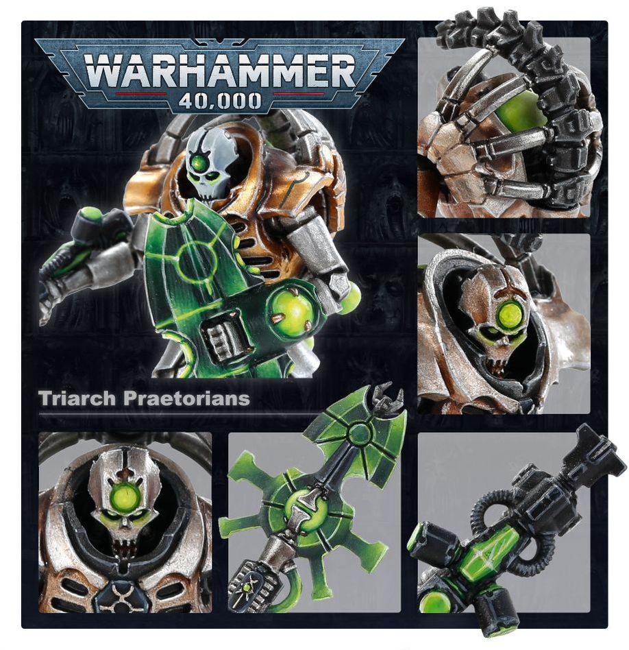 Games Workshop 49-07 - Warhammer 40,000 - Necrons: Triarch Praetorians