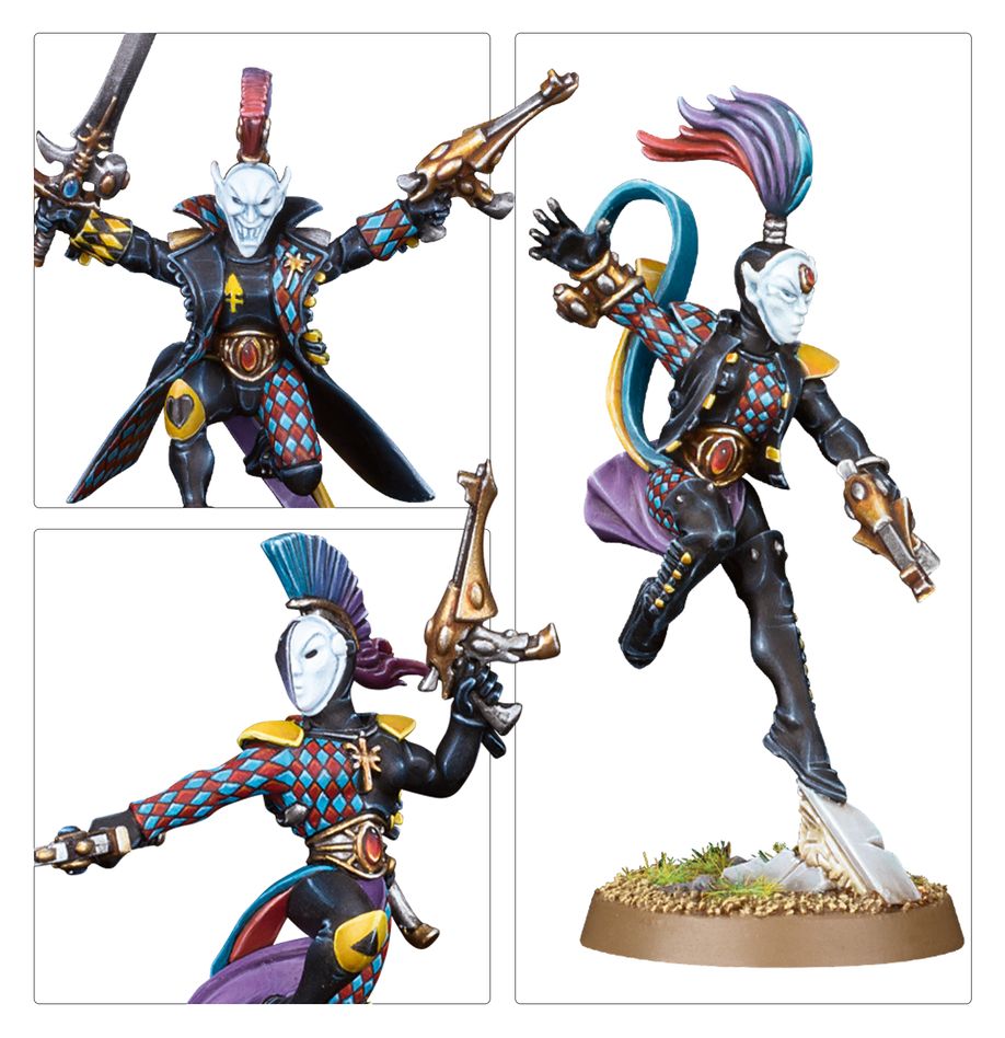 Games Workshop 73-581 - Warhammer 40,000 - Aeldari: Harlequins Combat Patrol
