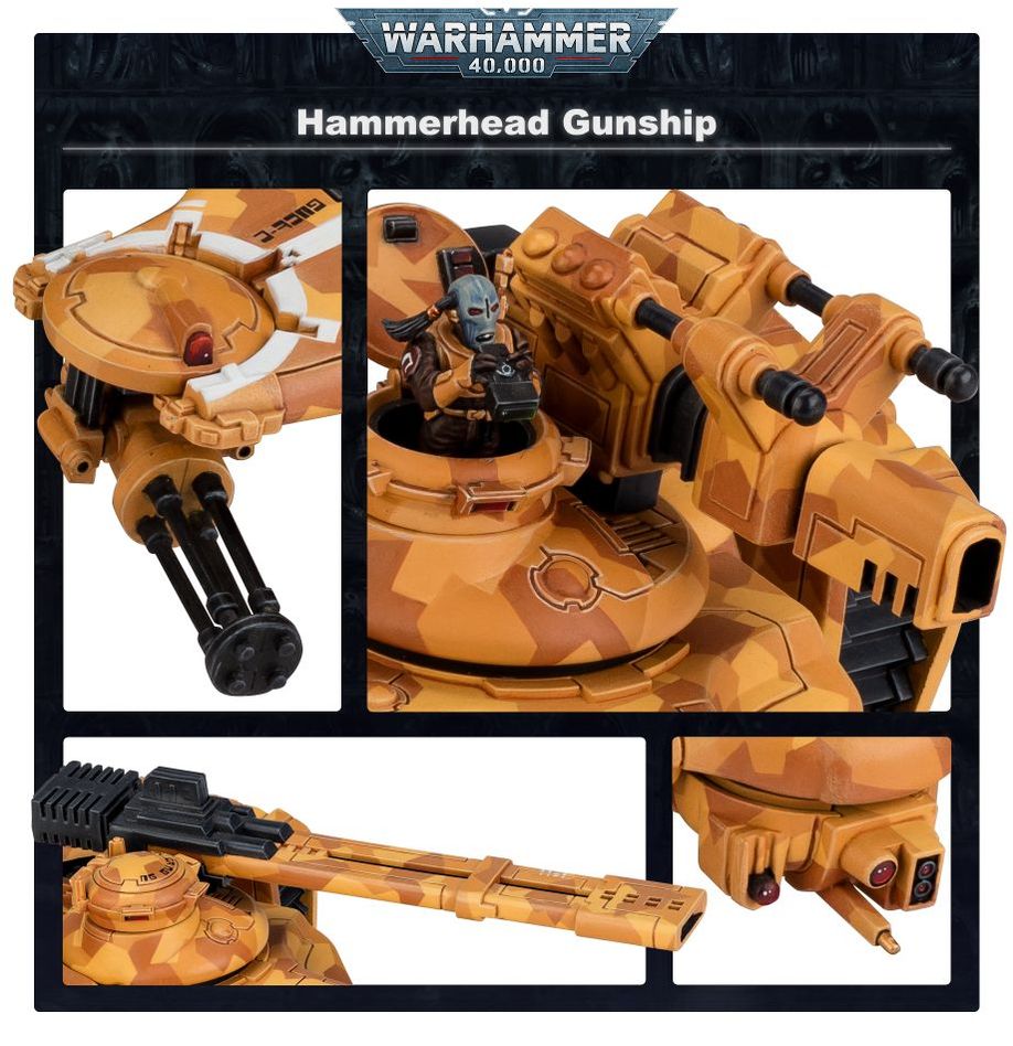 Games Workshop 56-11 - Warhammer 40,000 - T'au Empire: Hammerhead Gunship