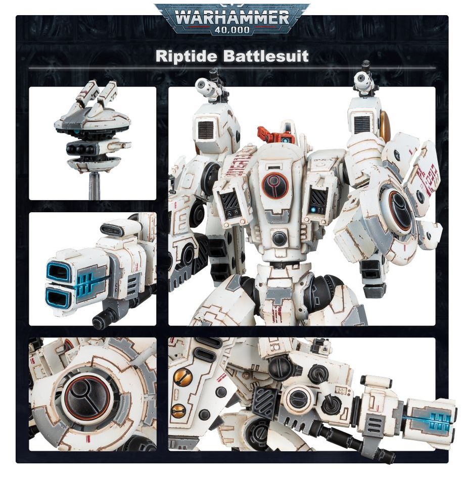 Games Workshop 56-13 - Warhammer 40,000 - T'au Empire: Riptide Battlesuit