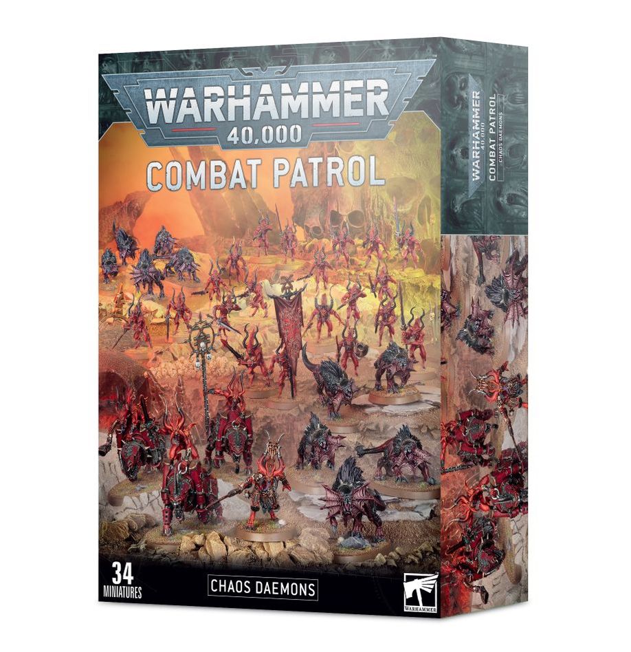 Games Workshop 97-51 - Warhammer 40,000 - Chaos Daemons: Combat Patrol